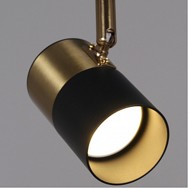 Спот 06664-0.8-05 BK+COP GU10