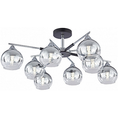 Потолочная люстра Napoli-9354 339354/8 CR+BK