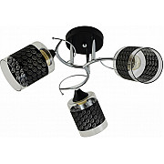 Потолочная люстра 01316-0.3-03 BK+CR