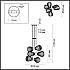 Потолочная люстра Elica 5417/6