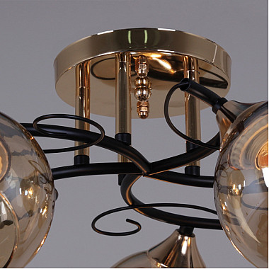 Потолочная люстра 06073-0.3-05 FG+BK