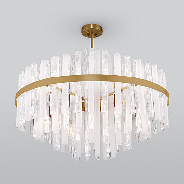 Потолочная люстра Hollis 368/12 Smart латунь