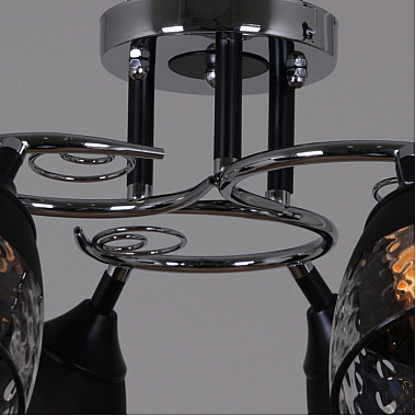 Потолочная люстра 70139-3.3-06 CR+BK