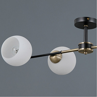 Потолочная люстра IL0469-4CSQ-24 BK AB LIBRA