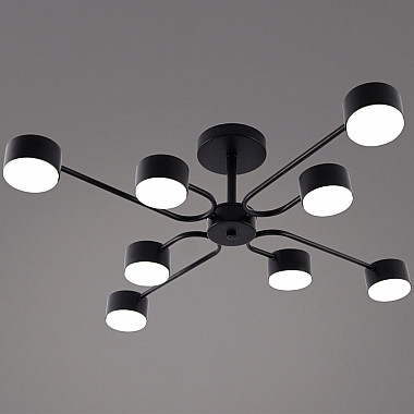 Потолочная люстра 03708-0.3-08 BK GX53