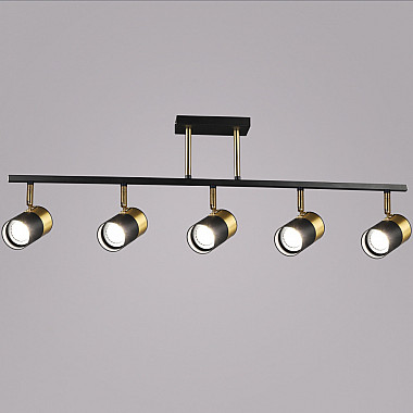 Спот 06664-0.8-05 BK+COP GU10