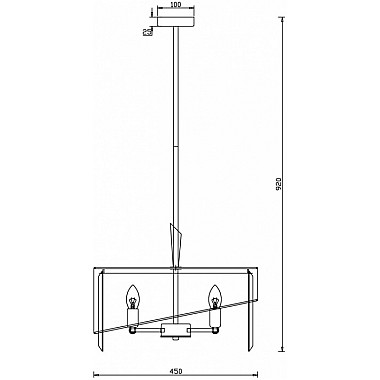 Потолочная люстра Eclipse FR5170PL-06N