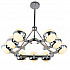 Подвесная люстра Lumina Deco Optimus LDP 6038-9 CHR