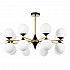 Подвесная люстра Arte Lamp Mimosa A3649PL-16PB