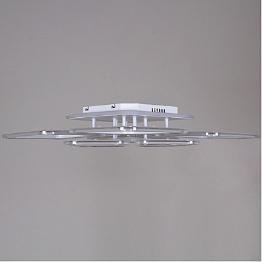 Потолочная люстра 09826-3.3-4+4A WH (RGB)