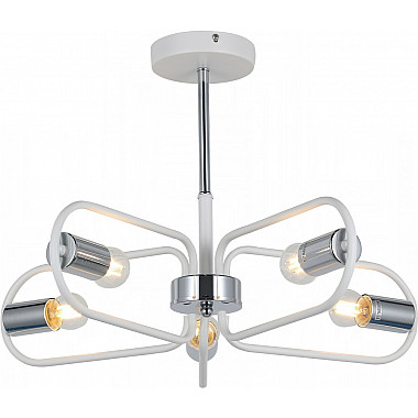Потолочная люстра IL8253-5COU-79 WH CR