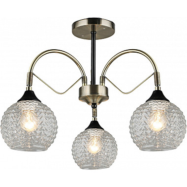 Потолочная люстра 02026-0.3-03 AB+BK