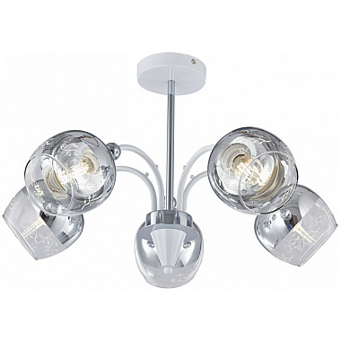 Потолочная люстра Napoli-326008 326008/5A WH+CR