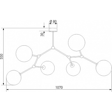 Потолочная люстра Fairy 10071 Fairy