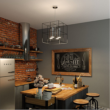 Потолочная люстра Adamson 70142/8 хром