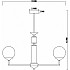 Потолочная люстра Bolas FR5185PL-06BS