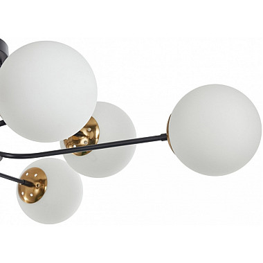 Потолочная люстра Neapolis-76808 276808/8 BK/GD