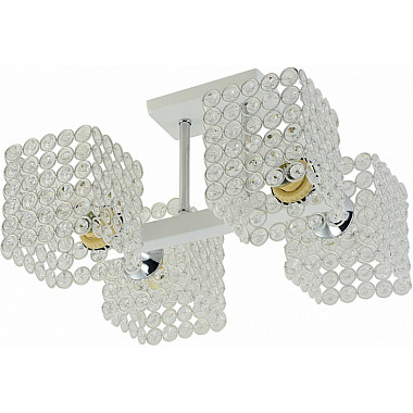 Потолочная люстра 01335-0.3-04 WH+CR