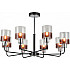 Потолочная люстра MD.2727-8-S-BK+CH