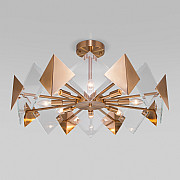 Потолочная люстра Origami 60121/8 латунь