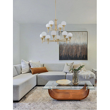 Потолочная люстра Meleze MEL-ZW-8+4(ZM)