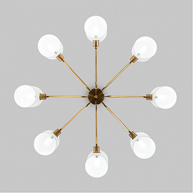 Потолочная люстра Bambola 60157/8 латунь