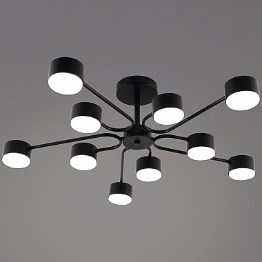Потолочная люстра 03708-0.3-10 BK GX53