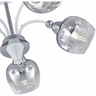 Потолочная люстра Napoli-326008 326008/5A WH+CR