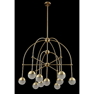 Подвесная люстра Crystal Lux Truena SP-PL6+3+1 Bronze