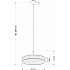 Потолочная люстра Lavone LAV-ZW-3(P)310-1/R