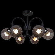 Потолочная люстра 01268-0.3-06 BK+CR