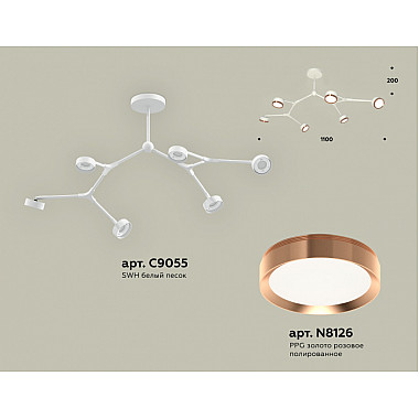 Потолочная люстра TRADITIONAL XB9055153