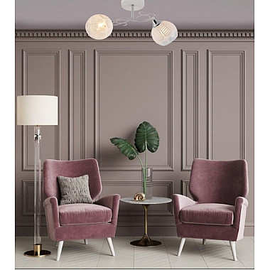 Потолочная люстра Saffi SF3374/2C-WT-CR-WT