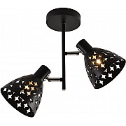 Потолочная люстра 01554-3.3-02B BK+CR