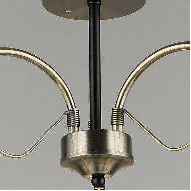 Потолочная люстра 02026-0.3-03 AB+BK