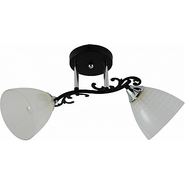 Потолочная люстра 11308-0.3-02 BK+CR