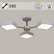 Потолочная люстра 03360-0.3-03 WH+FGD