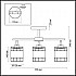 Потолочная люстра Kayden 3665/3C