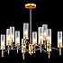 Потолочная люстра IL5177-6+6PLS-29 BRASS TUBO