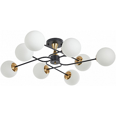 Потолочная люстра Neapolis-76808 276808/8 BK/GD
