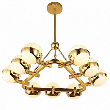 Подвесная люстра Lumina Deco Optimus LDP 6038-9 GD