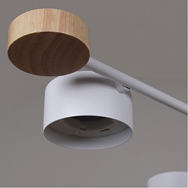 Потолочная люстра 03751-0.3-10 WT+WOOD GX53