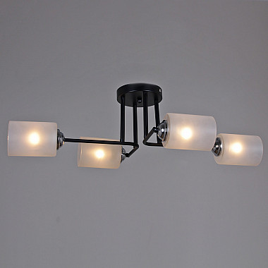 Потолочная люстра 70187-0.3-04 BK+CR