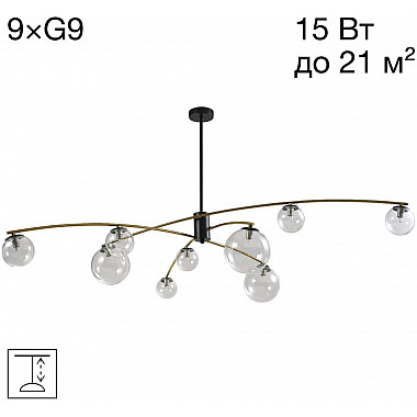Потолочная люстра Fisher CL218193