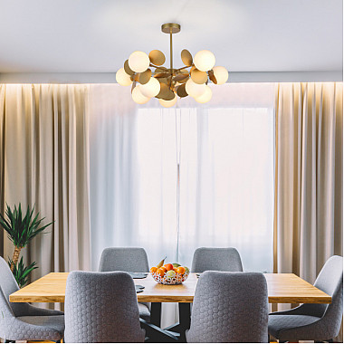 Потолочная люстра Matisse 70134/10 перламутровое золото