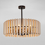 Потолочная люстра Castellie 361/5 латунь / черный