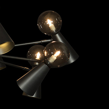 Подвесная люстра Loft IT Halley 10046/10 Black