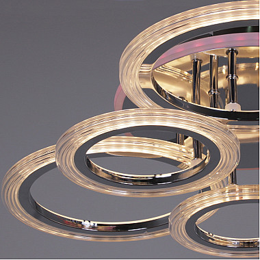 Потолочная люстра 09812-3.3-3+3D CR (RGB)