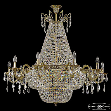 Потолочная люстра 2110 2110H203/8/100IV/Y1 GB Leafs