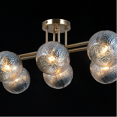 Потолочная люстра IL0702-8CSQ-24 AB ARIES